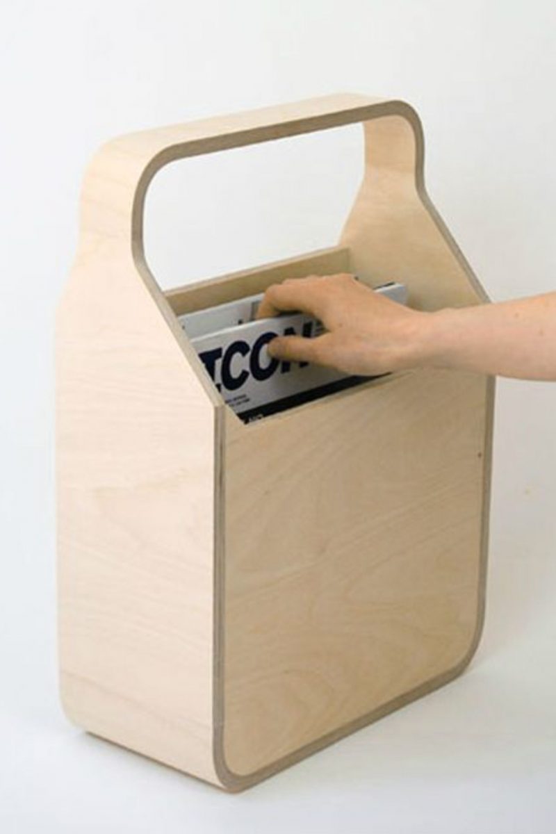 Plywood Organizer for Magasines Plywood Organizer for Magasines